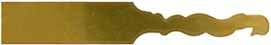 J.P. Beck Toeplate, brass